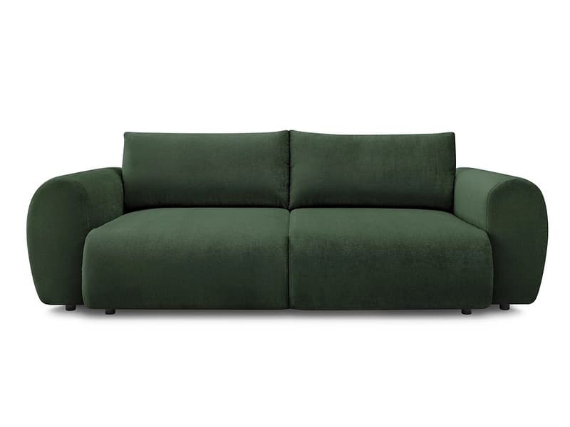 3er Sofa BOBOCHIC LUCIEN Stoff grün