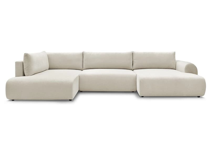 Wohnlandschaft BOBOCHIC LUCIEN Stoff beige