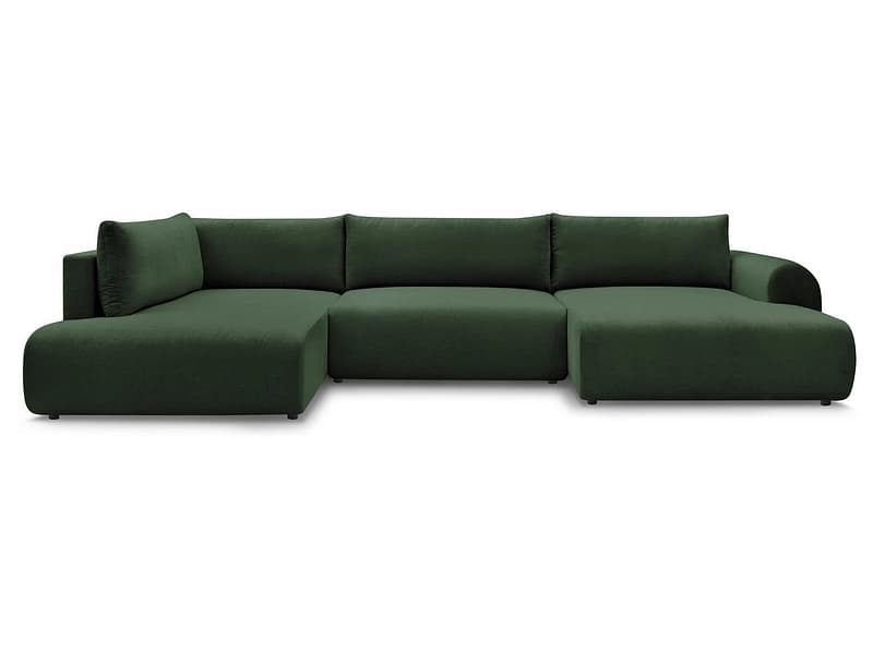 Wohnlandschaft BOBOCHIC LUCIEN Stoff grün