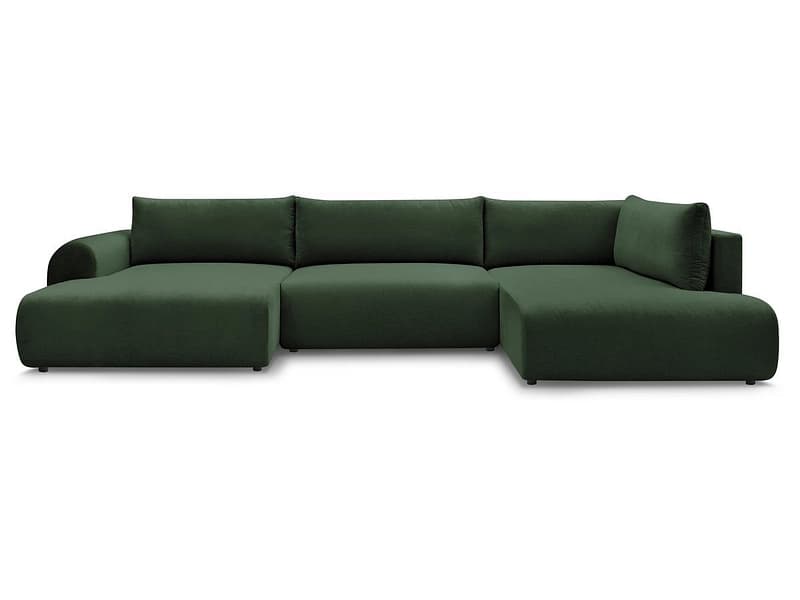 Wohnlandschaft BOBOCHIC LUCIEN Stoff grün