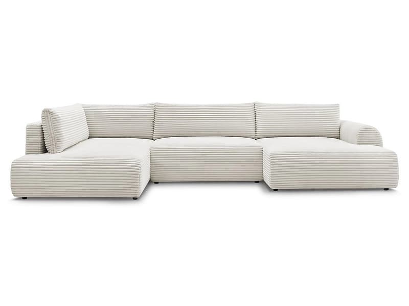 Wohnlandschaft BOBOCHIC LUCIEN Cord-Stoff beige
