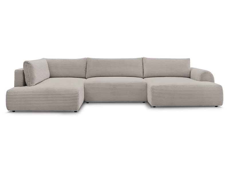 Wohnlandschaft BOBOCHIC LUCIEN Cord-Stoff taupe