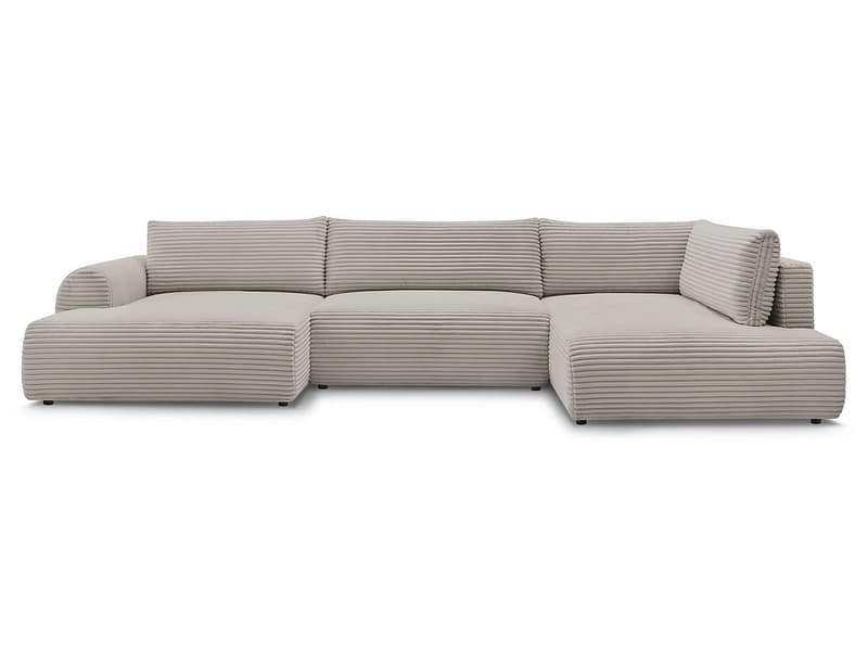 Wohnlandschaft BOBOCHIC LUCIEN Cord-Stoff taupe