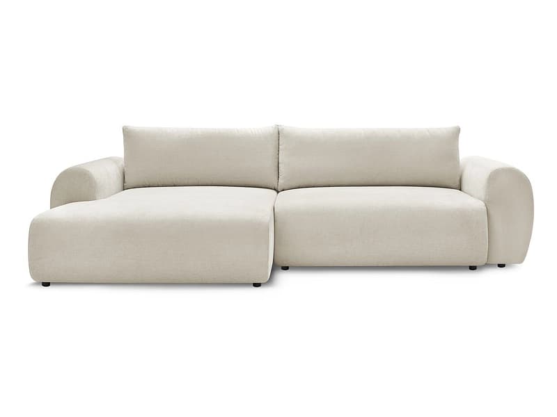 Ecksofa BOBOCHIC LUCIEN Stoff beige