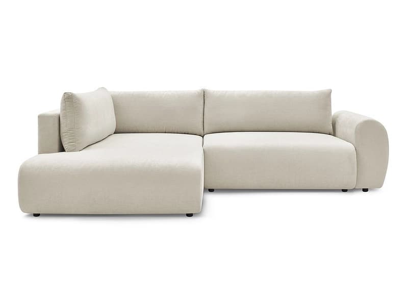 Ecksofa BOBOCHIC LUCIEN Stoff beige