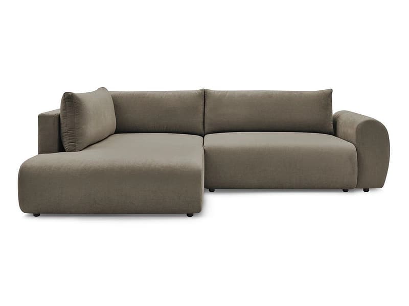 Ecksofa BOBOCHIC LUCIEN Stoff taupe