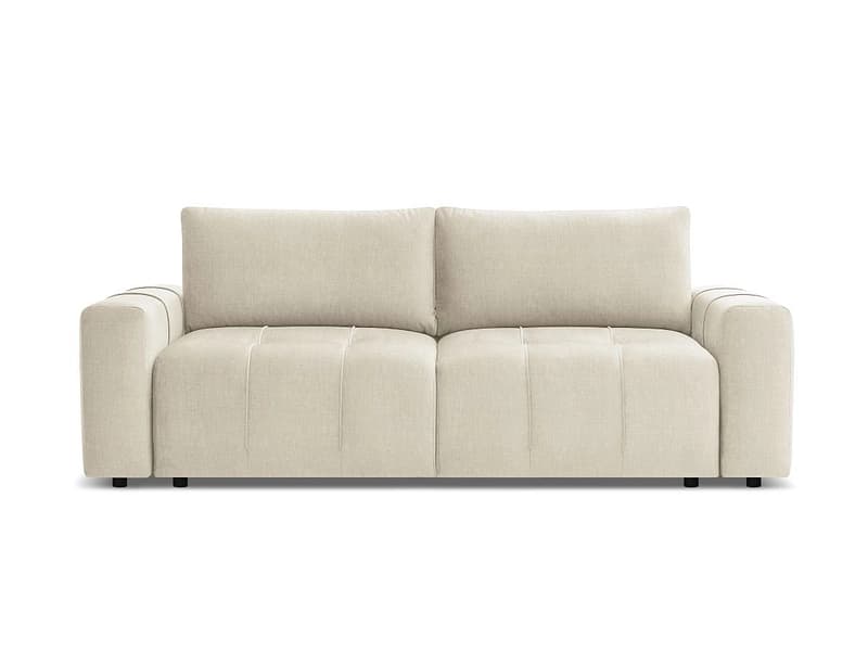 3er Sofa BOBOCHIC ARSENE Samt beige