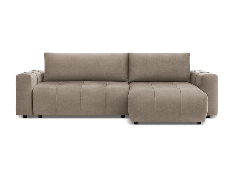 Ecksofa BOBOCHIC ARSENE Samt taupe