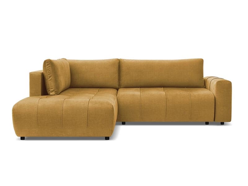 Ecksofa BOBOCHIC ARSENE Samt gelb