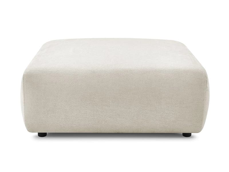 Hocker BOBOCHIC LUCIEN 108x108x46cm stoff beige