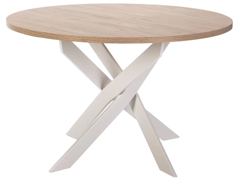 MARCKERIC Tisch LARA 120x120x77cm eiche