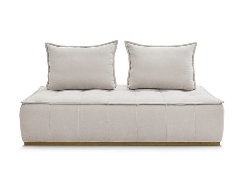 Modulare Sessel für Sofa BOBOCHIC ELISA Stoff mit Textur beige
