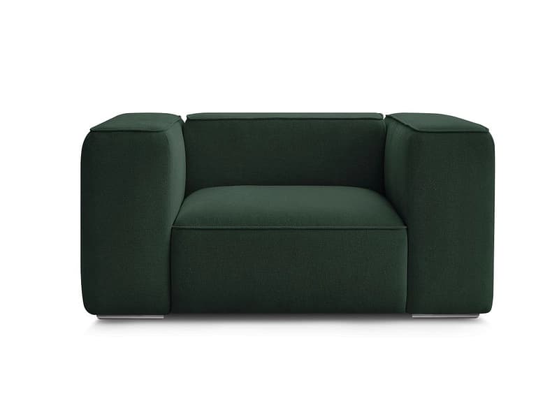 Sessel BOBOCHIC ZEPHYR Stoff mit Textur grün