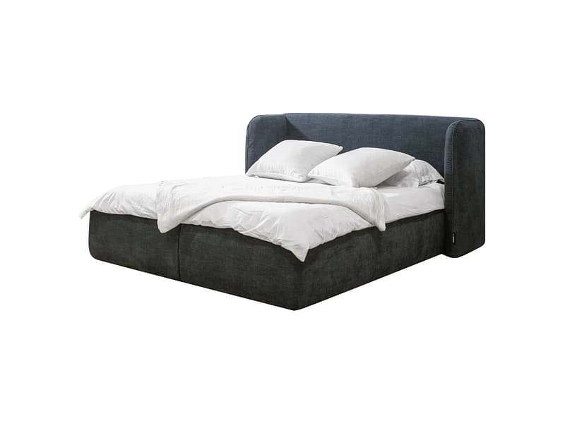Kastenbett BOBOCHIC LOUISE 180x200cm mdf dunkelblau
