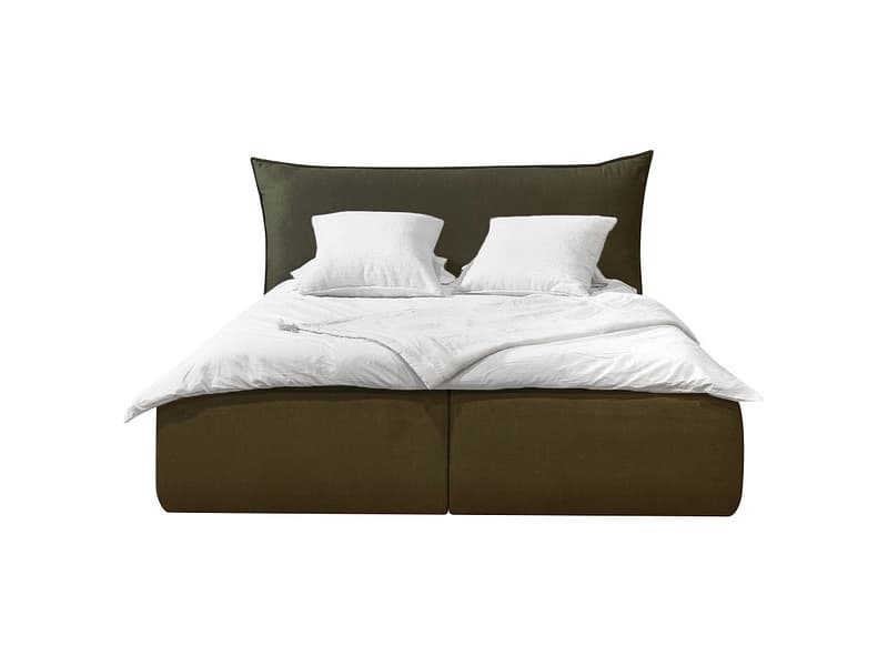 Kastenbett BOBOCHIC JADE 160x200cm samt grün