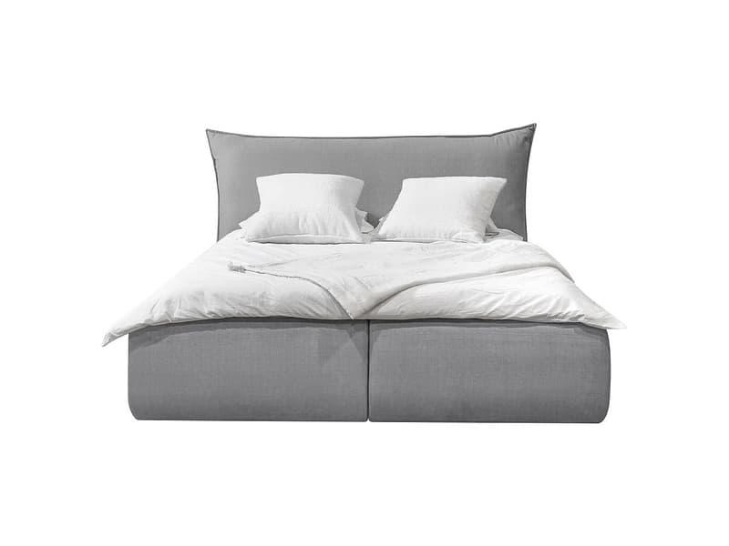 Kastenbett BOBOCHIC JADE 160x200cm samt hellgrau
