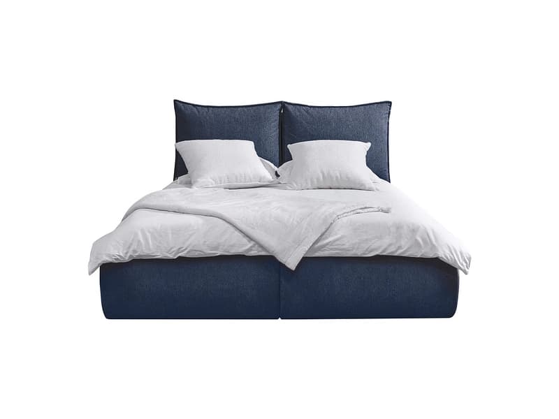 Kastenbett BOBOCHIC GARANCE 180x200cm mdf blau
