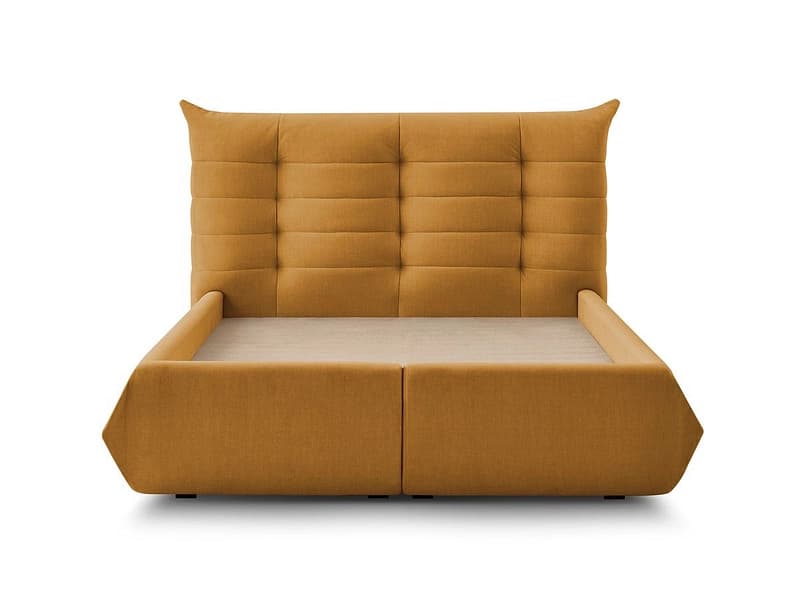 Kastenbett BOBOCHIC CLOTHILDE 160x200cm spanplatte orange