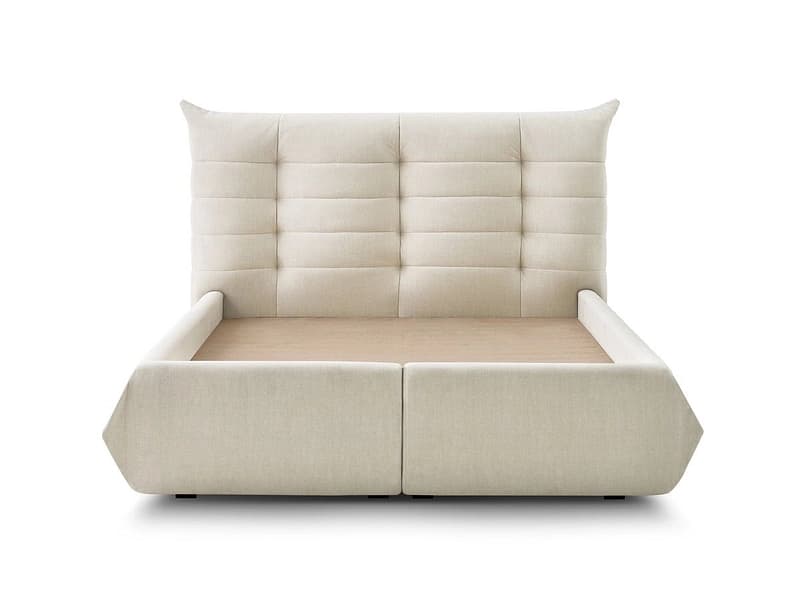 Kastenbett BOBOCHIC CLOTHILDE 160x200cm spanplatte beige