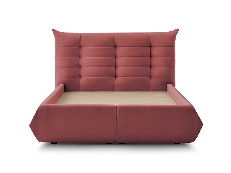 Kastenbett BOBOCHIC CLOTHILDE 180x200cm spanplatte rot