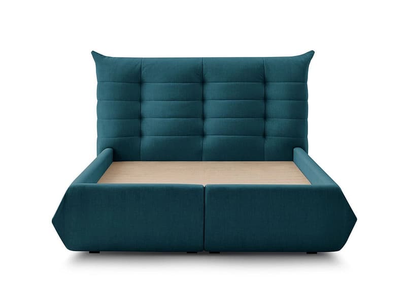 Kastenbett BOBOCHIC CLOTHILDE 180x200cm spanplatte blau