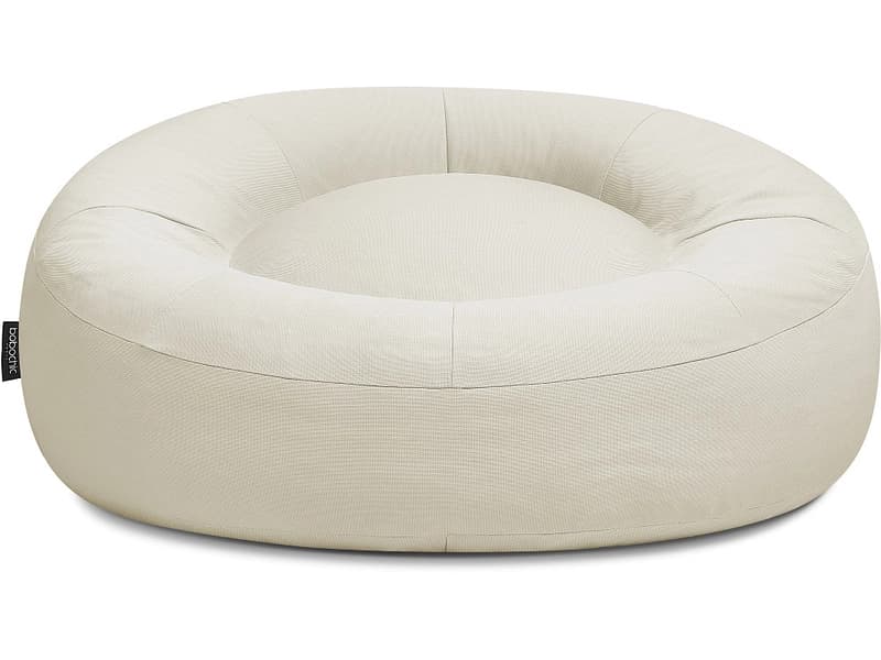 Gartenhocker BOBOCHIC ELOANE Stoff Beige