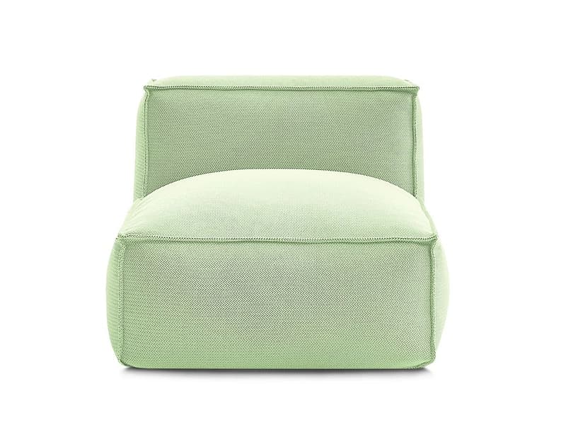 Modulare Sessel für Gartensofa BOBOCHIC BIARRITZ Stoff chiniert grün
