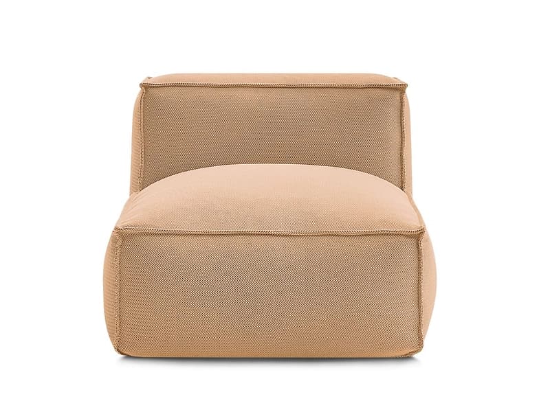 Modulare Sessel für Gartensofa BOBOCHIC BIARRITZ Stoff chiniert orange