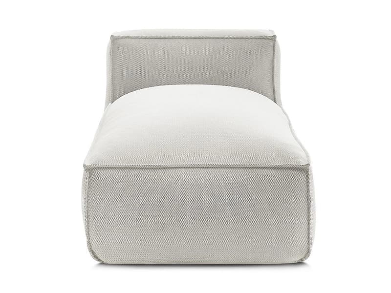 Gartenottoman BOBOCHIC BIARRITZ Stoff chiniert beige