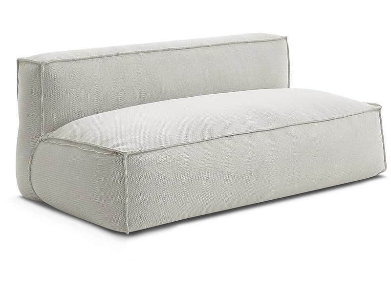 2er Gartensofa BOBOCHIC BIARRITZ Stoff chiniert beige