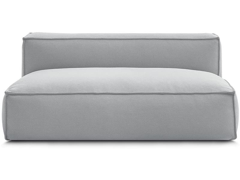 2er Gartensofa BOBOCHIC BIARRITZ Stoff chiniert grau