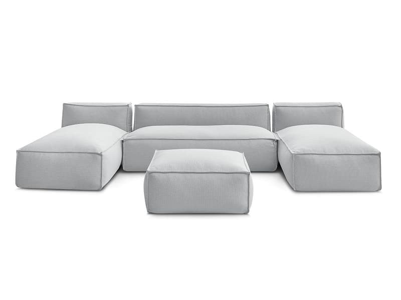 BOBOCHIC Garten-Set BIARRITZ Stoff chiniert grau
