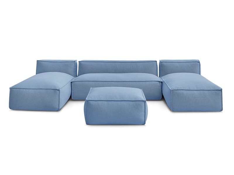 BOBOCHIC Garten-Set BIARRITZ Stoff chiniert blau