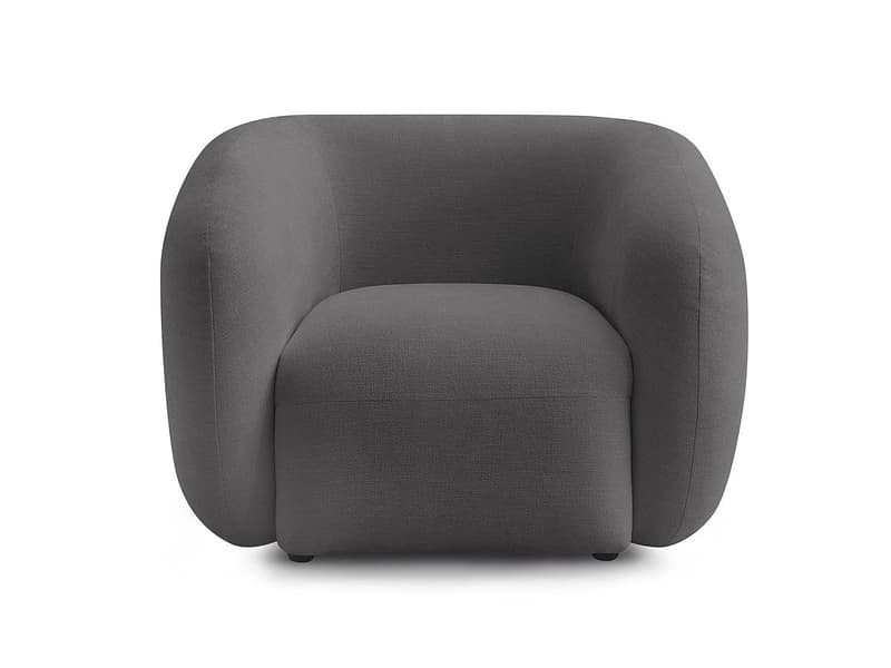 Sessel BOBOCHIC CELINE Stoff dunkelgrau