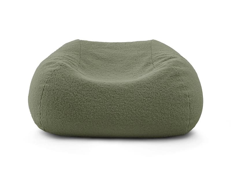 Hocker BOBOCHIC MERIBEL 70x120x60cm boucle-stoff grün