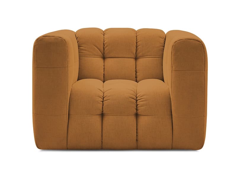Sessel BOBOCHIC ULYSSE Stoff gelb