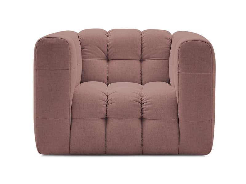 Sessel BOBOCHIC ULYSSE Stoff rosa