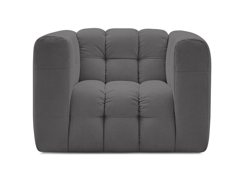 Sessel BOBOCHIC ULYSSE Stoff dunkelgrau