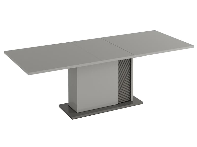 CIANN Tisch ausziehbar JANE 180-225x90x76cm grau