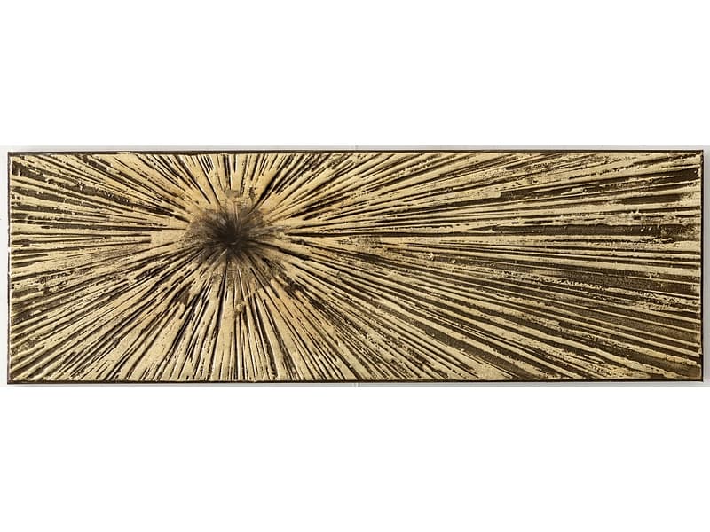 Ölgemälde auf Leinwand JOY 1 Stück mehrfarbig 150x50x3.5cm