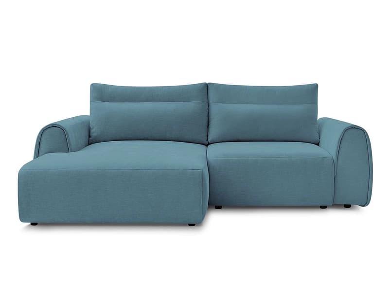 Ecksofa BOBOCHIC ADEN Stoff hellblau