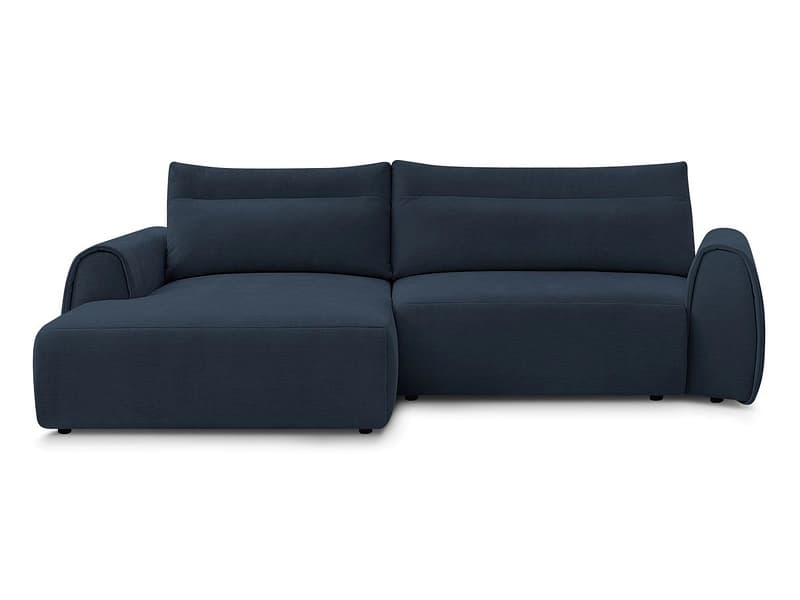 Ecksofa BOBOCHIC ADEN Stoff dunkelblau