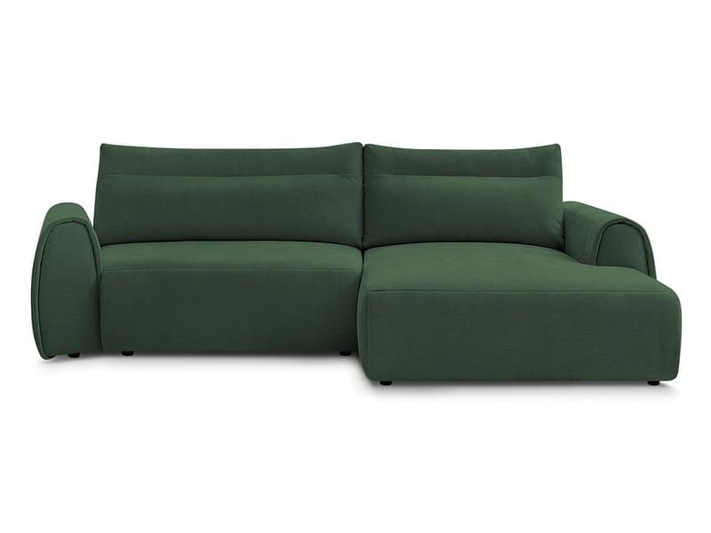 Ecksofa BOBOCHIC ADEN Stoff grün