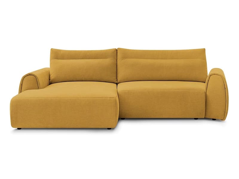 Ecksofa BOBOCHIC ADEN Stoff gelb