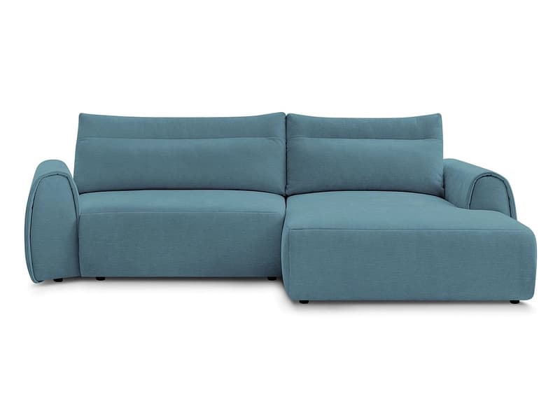 Ecksofa BOBOCHIC ADEN Stoff hellblau