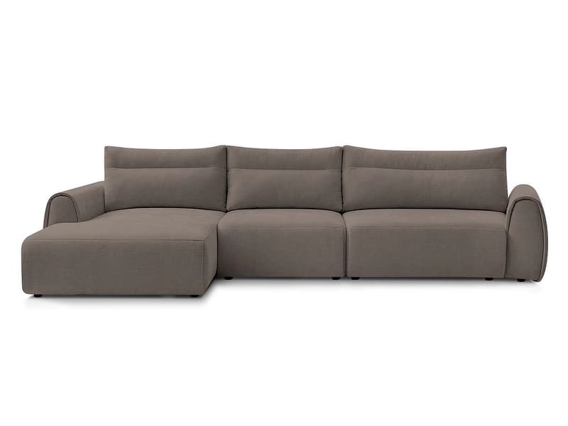Ecksofa BOBOCHIC ADEN Stoff taupe
