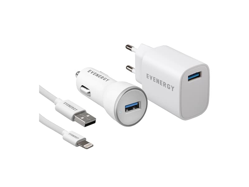 SBS Lightning-Kabel Universal weiss
