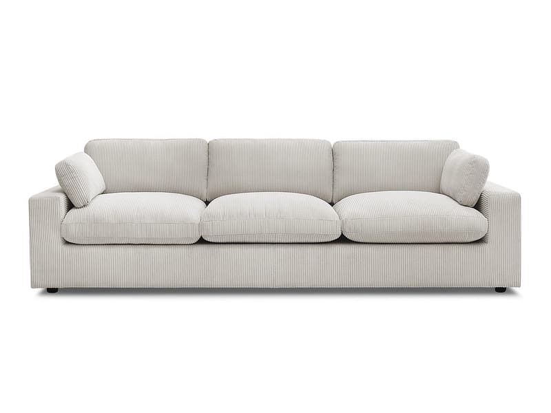 Sofa BOBOCHIC BELAIR Cord-Stoff beige