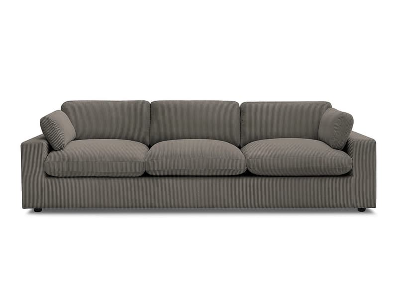 Sofa BOBOCHIC BELAIR Cord-Stoff taupe
