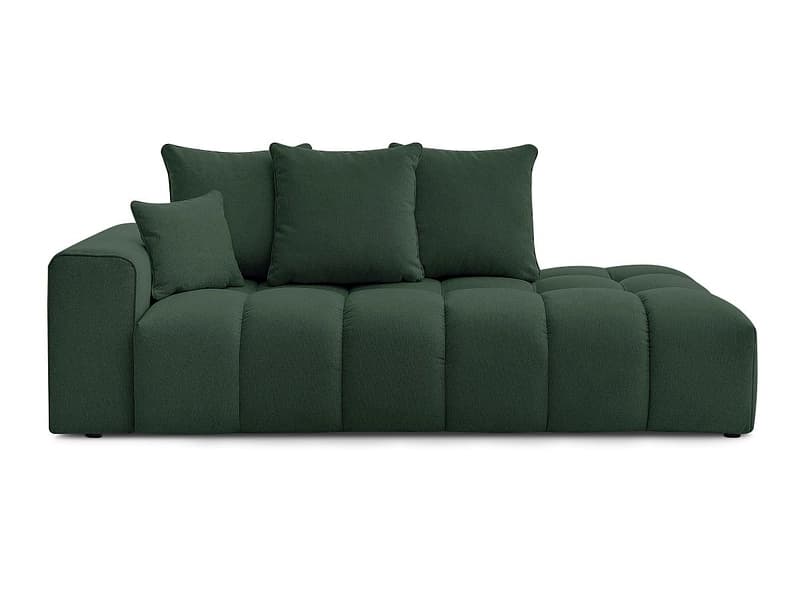 3er Sofa BOBOCHIC MONT-BLANC Stoff chiniert grün
